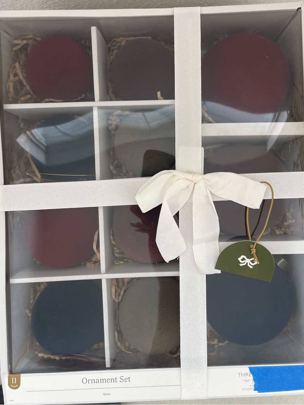 SALE! NWT Studio McGee Threshold Holiday Ornament Set 11 Pieces